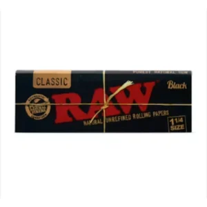 RAW Black 1.25" Papers